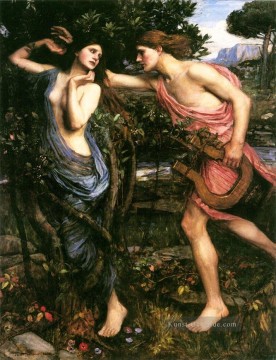  waterhouse - Apollo und Daphne FR griechische weibliche John William Waterhouse
